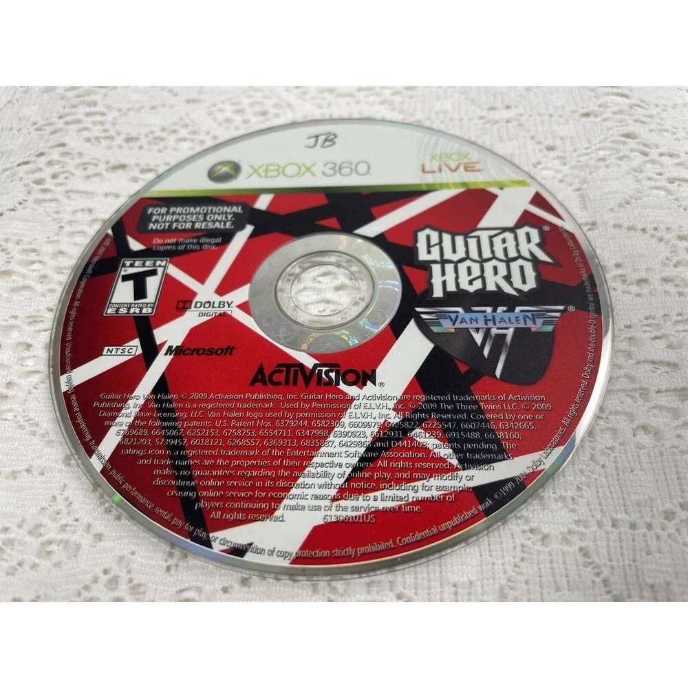 Guitar Hero: Van Halen (Xbox 360) - TESTED WORKING, Not For Resale Version New.